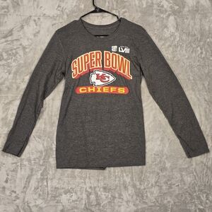Super Bowl LVIII Chiefs Long Sleeve Tee - Dark Gray